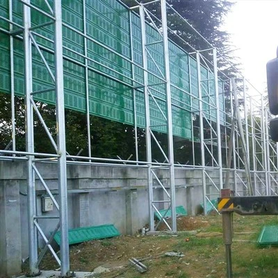 Ανεμοστήριξη Ανεμοφράκτη Steel Posts